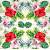 Serwetka decoupage firmy AMBIENTE hibiskusy 33x33cm